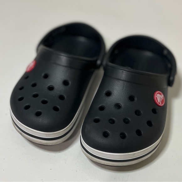 CROCS Other - NWOT Youth Crocs Black White Size 10